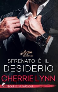 Copertina di Sfrenato è il desiderio